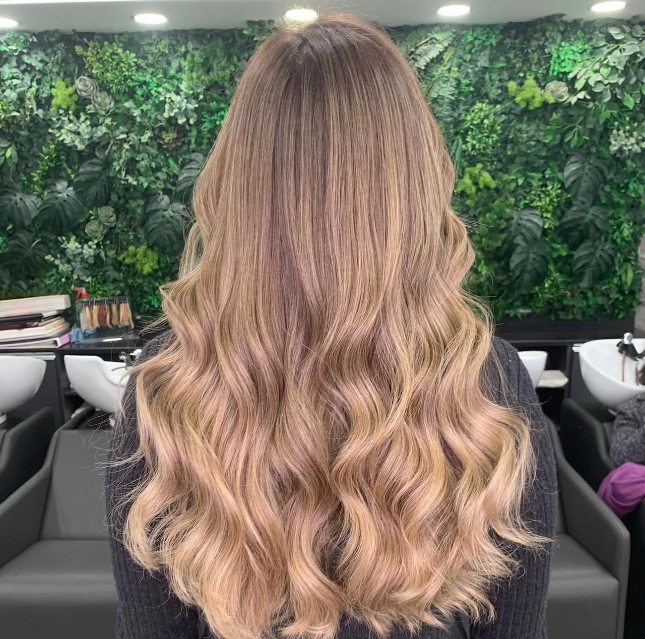 Hair Color salon service at SALAZA Group